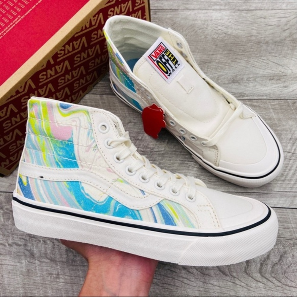 NWT Vans Sk8-Hi 138 Decon Resin Swirl